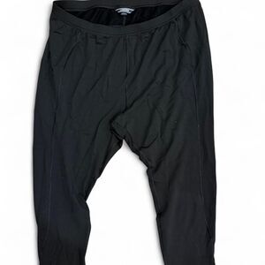 Lands' End Women's Black Long John Leggings - EUC